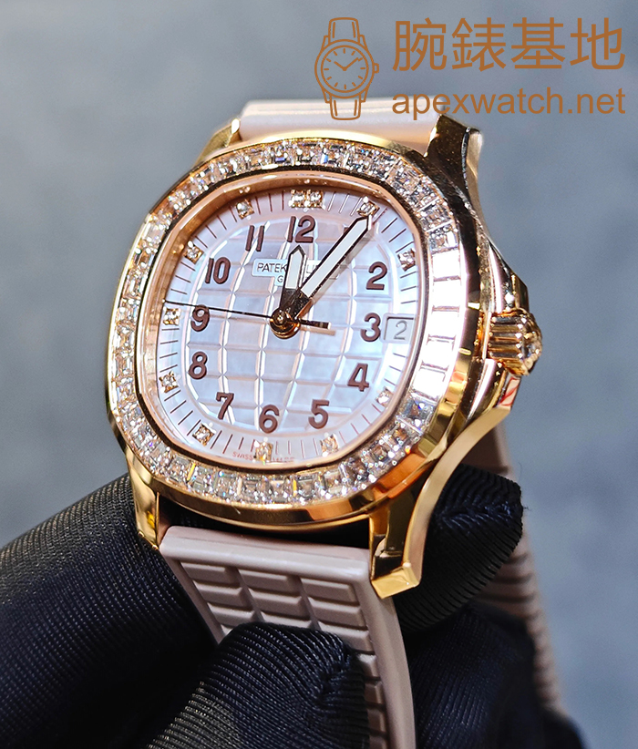 百達翡麗AQUANAUT系列玫瑰金版本 百達翡麗AQUANAUT系列玫瑰金版本